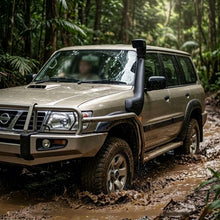 Load image into Gallery viewer, Premium 4x4 Snorkel Kit for Nissan Patrol GU Y61 - LLDPE UV-Resistant Air Intake, 3D Scanned Perfect Fitment