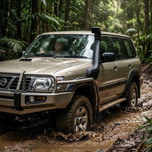 Load image into Gallery viewer, Premium 4x4 Snorkel Kit for Nissan Patrol GU Y61 - LLDPE UV-Resistant Air Intake, 3D Scanned Perfect Fitment