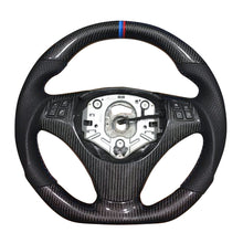 Load image into Gallery viewer, Real Carbon Fiber Car Steering Wheel for BMW E90 E91 E92 E93 3 Series 2004- 2013 (No Shift Paddle)