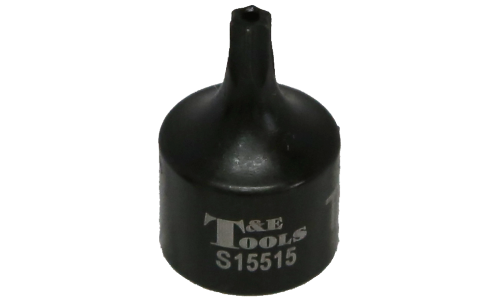 T15 x 20mm 1/4" Drive Tamper Torx Impact Bit Socket