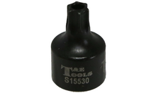 Load image into Gallery viewer, T30 x 20mm 1/4" Drive Tamper Torx Impact Bit Socket