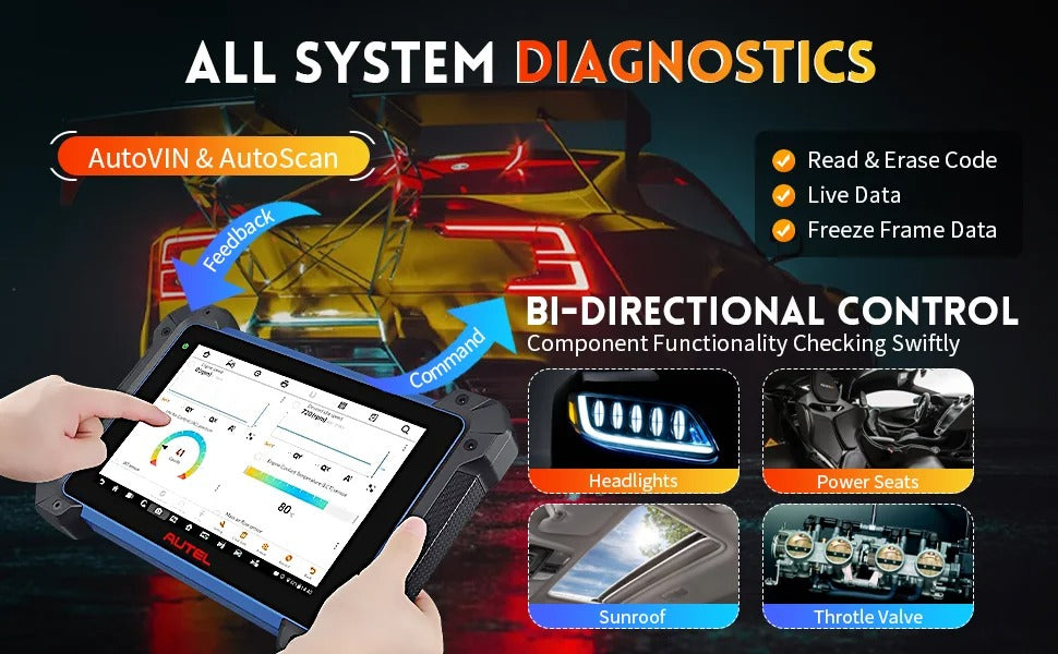 Autel MaxIM IM608 PRO Ⅱ Key Programming Diagnostic Scanner (Full Kit)