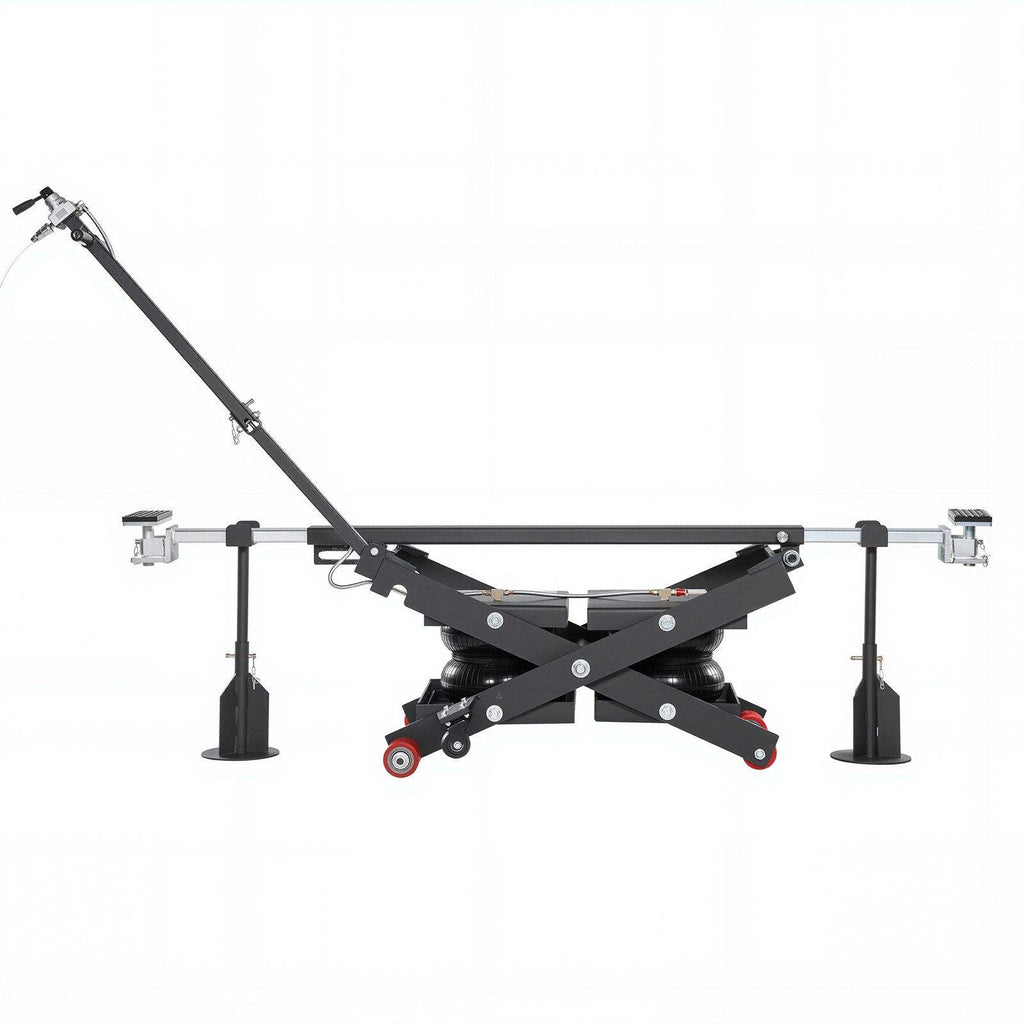 Portable Air Car Lift 3 Ton (6613 Lbs) Capacity - 21.7 Inch Max Height Adjustable Airbag Support Stand