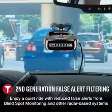 Load image into Gallery viewer, Radar Detector | Long-Range Detection, Bluetooth Connectivity &amp; Drive Smarter Technology