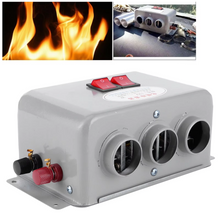 Load image into Gallery viewer, Car Heater – 12V 600W-800W Compact 3-Hole Fast Heating Defroster for Winter Frost Removal &amp; Low-Noise Operation