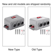 Load image into Gallery viewer, Car Heater – 12V 600W-800W Compact 3-Hole Fast Heating Defroster for Winter Frost Removal &amp; Low-Noise Operation