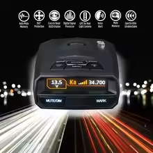 Load image into Gallery viewer, Radar Detector R4 | Extreme Long-Range Laser Detection | Record-Breaking Performance | Built-in GPS &amp; Auto Mute