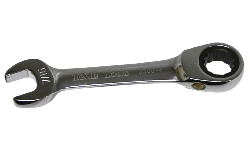 Stubby Gear Ratchet Wrench 7/16" (12 Point)