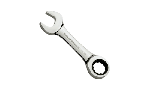 9mm Stubby Gear Ratchet Wrench (12p)