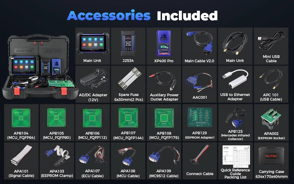 Autel MaxIM IM608 PRO Ⅱ Key Programming Diagnostic Scanner (Full Kit)