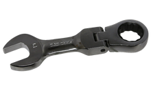 Load image into Gallery viewer, 19mm Stubby Flex-Head Gear Ratchet Wrench