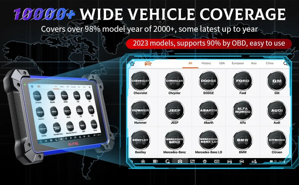 Autel MaxIM IM608 PRO Ⅱ Key Programming Diagnostic Scanner (Full Kit)