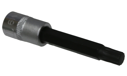 3/8" Drive Spline Bit Socket, M9 x 90mm