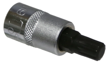 Load image into Gallery viewer, 3/8" Drive Spline Bit Socket, M9 x 50mm