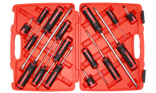 16 Piece Screwdriver Set for Mechanics