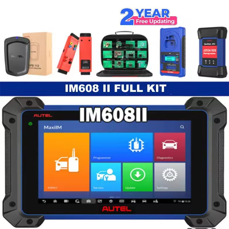 Autel MaxIM IM608 PRO Ⅱ Key Programming Diagnostic Scanner (Full Kit)