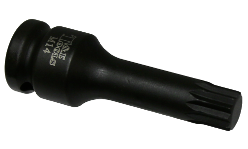 78mm 1/2" Drive Multi Spline Impact Bit Socket M14