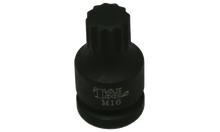 Load image into Gallery viewer, 1/2" Drive Multi Spline Impact Bit Socket, M16 x 45mm
