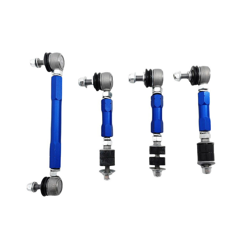 4 X FRONT & REAR EXTENDED SWAY BAR LINK FIT FOR NISSAN PATROL GQ GU WAGON 2-6" LIFT