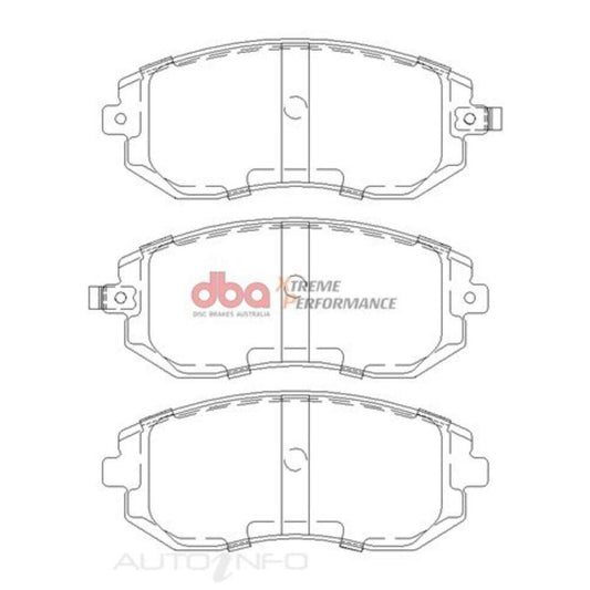 DBA Xtreme Performance Front Pads / Toyota GT86/Subaru BRZ - AutoCentre Parts New Zealand