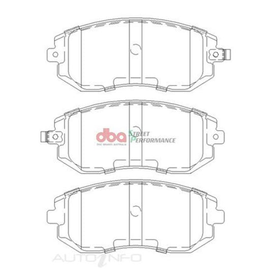 DBA SP Front Pads / Toyota GT86/Subaru BRZ - Brake