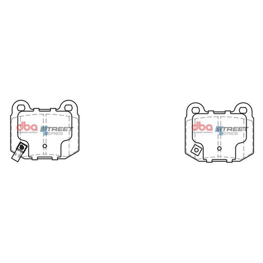DBA SS Street Series Brake Pad Set - DB1521SS - AutoCentre Parts New Zealand