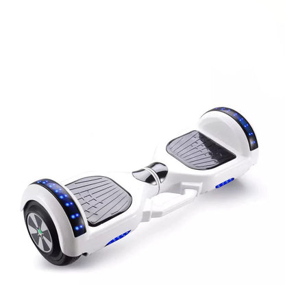 60cm Self-Balancing Hoverboard Scooter – Electric Hoverboard Skateboard (White)
