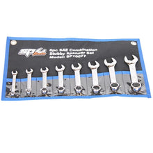 Load image into Gallery viewer, Combination ROE Stubby SAE Spanner Set, 8 Piece