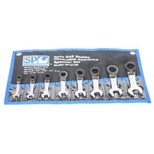 Load image into Gallery viewer, 8 Piece Gear Drive Stubby SAE Spanner Set