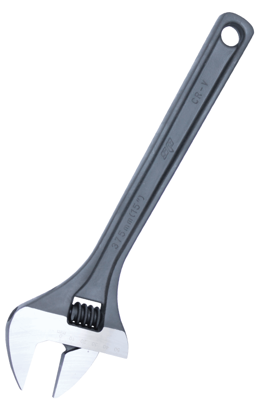 Adjustable Black Wrench 250mm