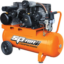 Load image into Gallery viewer, 3.0HP Triple Cast Iron Portable Air Compressor