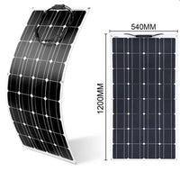 Solar Panel Flexible 100W Monocrystalline Flexible