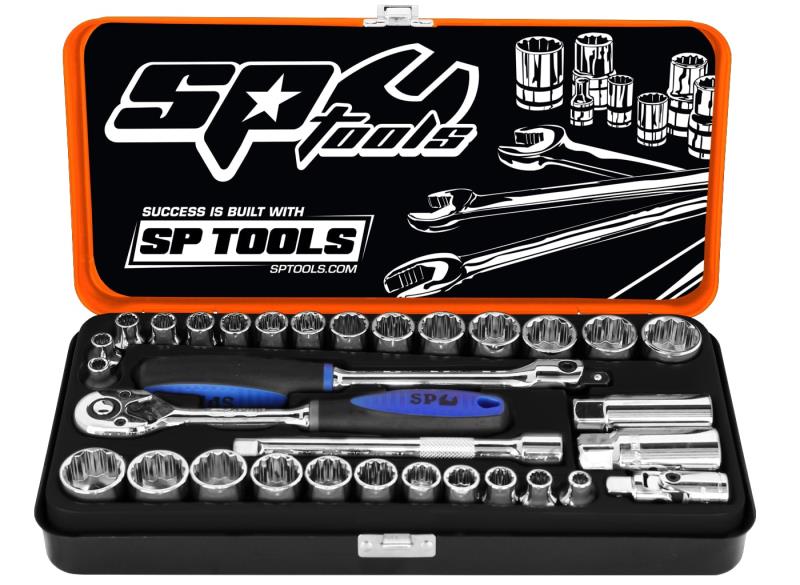 3/8" Drive Metric/SAE Socket Set, 32 Piece