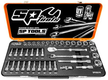 Load image into Gallery viewer, 39 Piece 3/8" Drive Metric, Inhex, Torx, Spline Socket Set