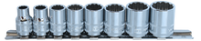 Load image into Gallery viewer, 8 Piece 3/8" Drive SAE Socket Set