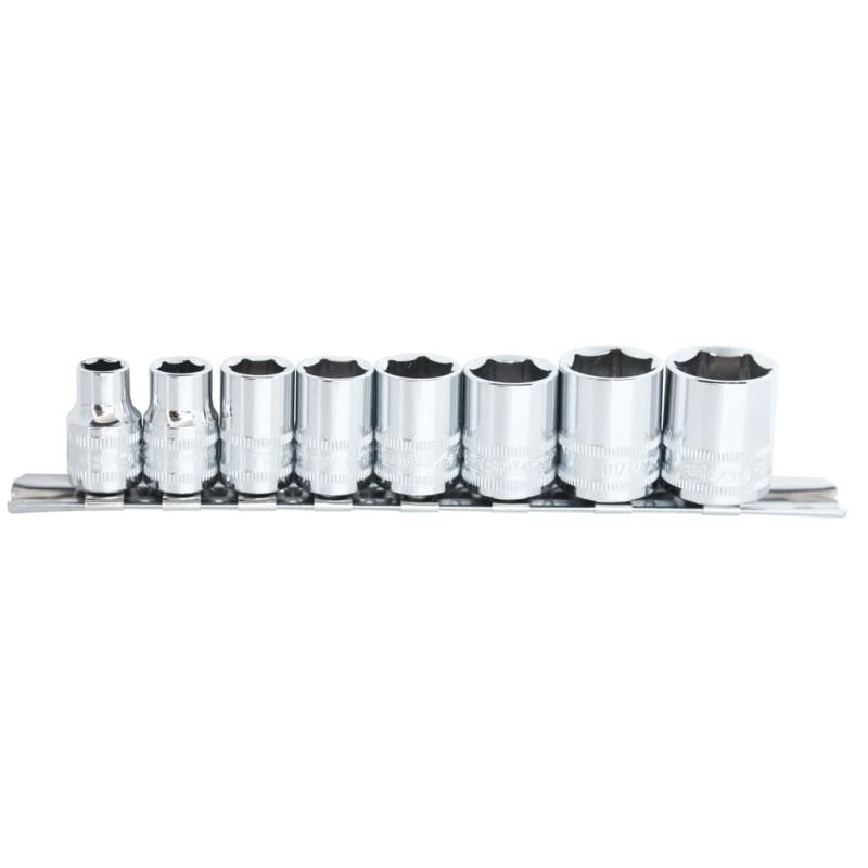 3/8" Drive SAE Socket Set, 8 Piece
