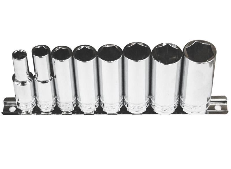 3/8" Drive SAE Socket Set, 8 Piece