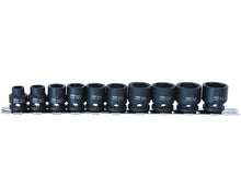 Load image into Gallery viewer, 10 Piece 3/8" Drive Metric Stubby Impact Socket Set