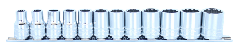 1/2" Drive Metric Socket Set, 12 Piece