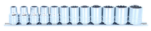 Load image into Gallery viewer, 1/2" Drive Metric Socket Set, 12 Piece