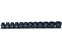 Load image into Gallery viewer, 12 Piece 1/2" Drive Metric Stubby Impact Socket Set