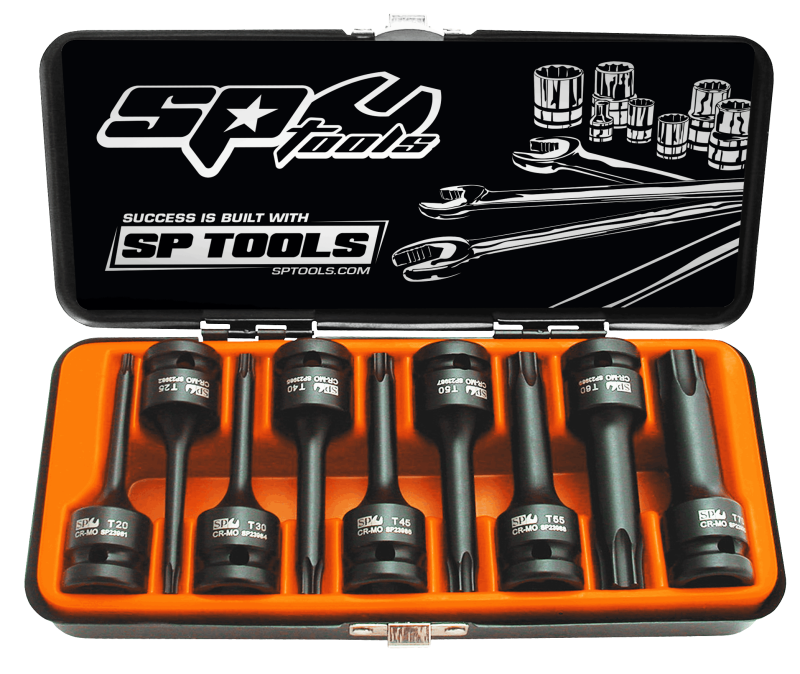 9 Piece 1/2" Drive Torx Impact Socket Set