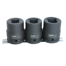 Load image into Gallery viewer, 3/4" Drive Metric Double Square Impact Socket Set, 3 Piece
