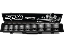 Load image into Gallery viewer, 9 Piece 1" Drive SAE Impact Socket Set