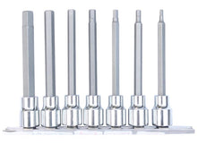 Load image into Gallery viewer, 3/8" Drive SAE Deep Inhex Bit Socket Set, 7 Piece