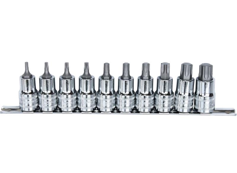 10 Piece 1/2" Drive Torx Bit Socket Set
