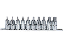 Load image into Gallery viewer, 10 Piece 1/2" Drive Torx Bit Socket Set