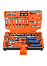 Load image into Gallery viewer, 42 Piece 1/4" &amp; 3/8" Drive Socket Set