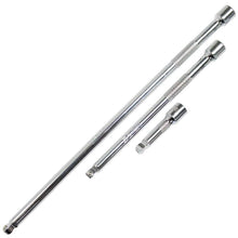 Load image into Gallery viewer, 1/2" Drive Wobble Extension Set - 3 Piece
