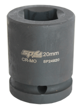 Load image into Gallery viewer, 19mm Double Square Impact Socket 3/4" Drive